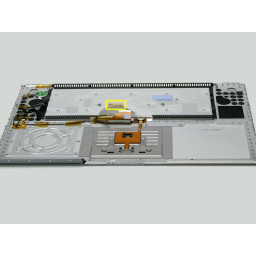Замена алюминиевой клавиатуры PowerBook G4 17 