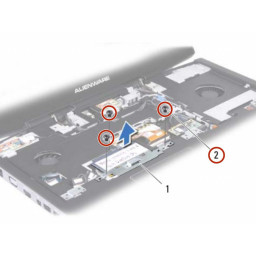 Замена модулей памяти Dell Alienware M17x R4